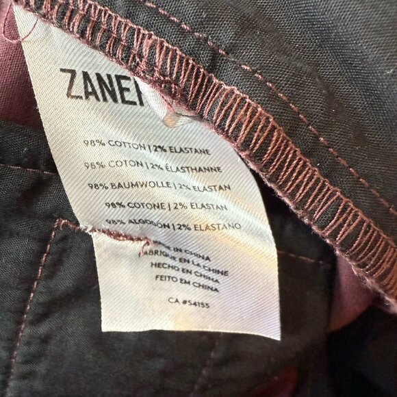 Zanerobe Pants Men 36 Sureshot Chino Orc Maroon High Rise Stretch - Picture 9 of 9